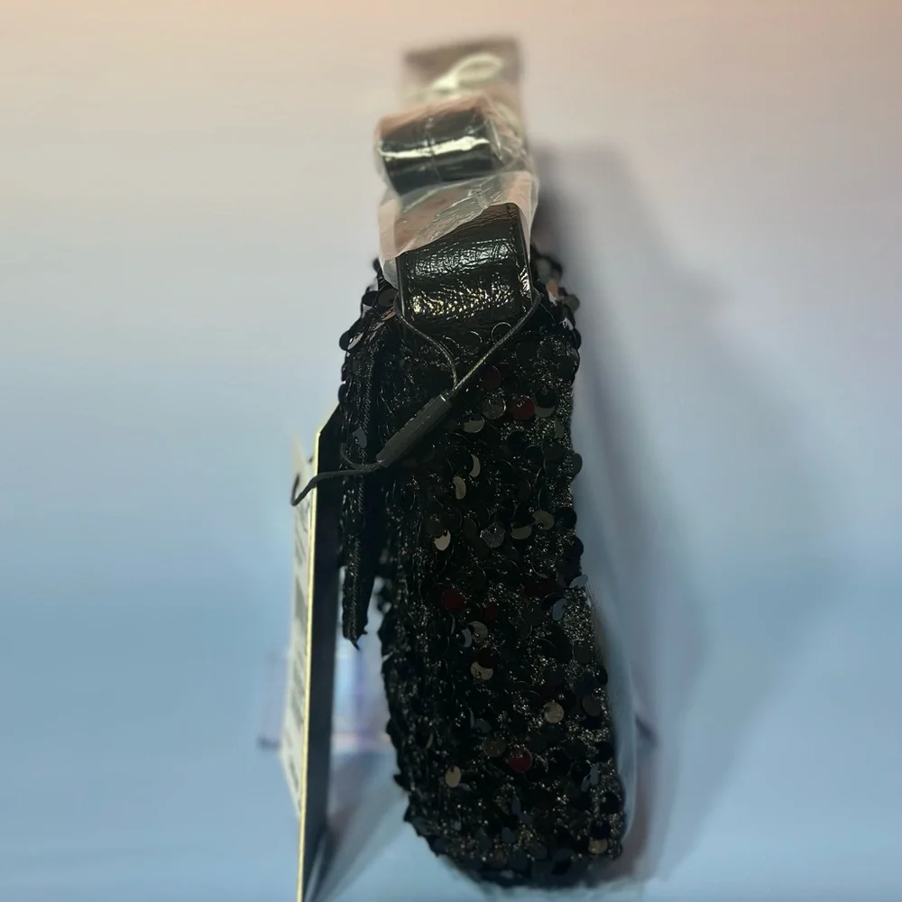 Nicole Miller New York Sequin Shoulder Bag - Picture 3 of 5